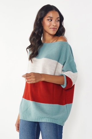 Maglia - Rosso e blu