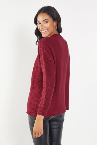 Maglia in lana - Rosso