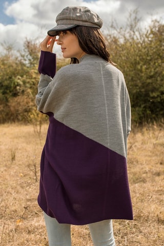 Maglia asimmetrica - Grigio