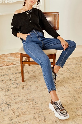 Maglia in lana - Nero