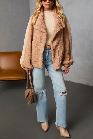 Giacca  - Beige e cammello