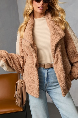 Giacca  - Beige e cammello