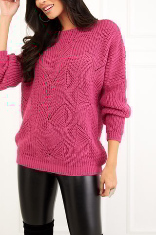 Maglia in lana  - Rosa