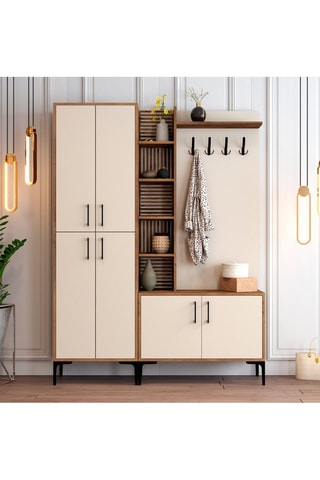 Meuble d'entrée - 150 x 35 x 200 cm