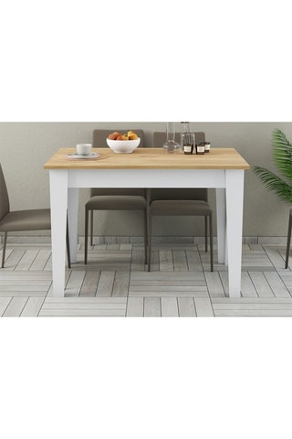 Table à manger avec coffre - 110 x 75 x 72 cm