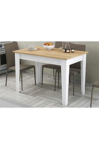 Table à manger avec coffre - 110 x 75 x 72 cm