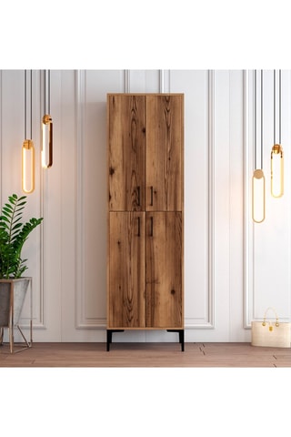 Armoire 2 portes - 60 x 200 x 35 cm
