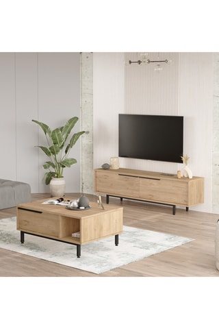 Ensemble de salon - Imitation bois