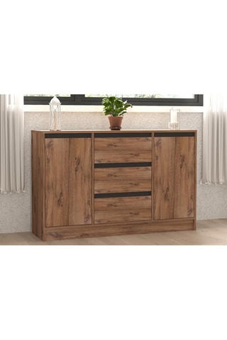 Ensemble de salon Muren - Imitation bois