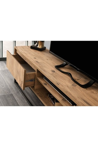 Meuble TV 2 tiroirs - 180 x 50 x 40 cm