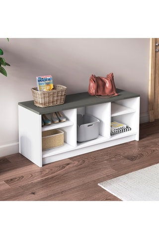 Meuble à chaussures London - 100 x 40 x 35 cm