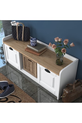 Meuble à chaussures P2 - 120 x 45 x 40 cm