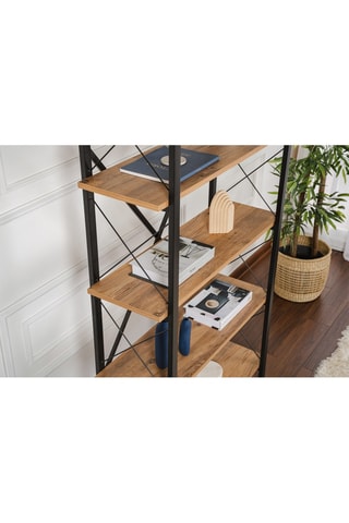 Bibliothèque Elysian - Imitation pin et noir