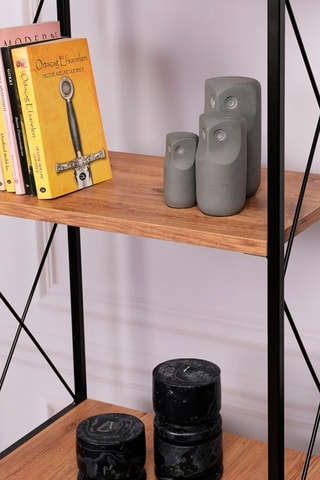 Bibliothèque 2 portes Imitation bois