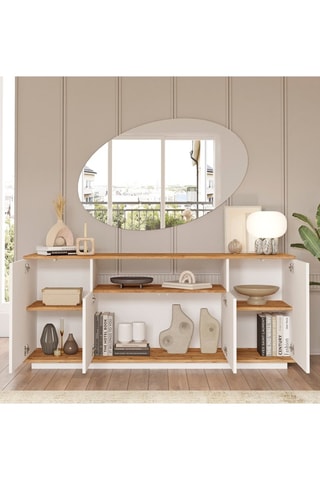 Console 4 portes - 180 x 75 x 45 cm