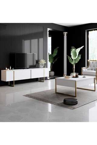 Ensemble de salon - 180 x 50 x 30 cm - 90 x 40 x 60 cm