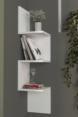 Etagère murale 3 niveaux Corner - 25 x 105,4 x 25 cm