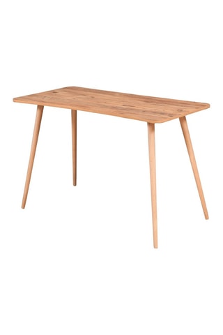 Bureau Fabio - Pieds en bois - 120 x 60 x 77 cm