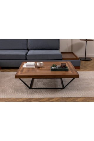 Table basse Cora - 100 x 32 x 100 cm