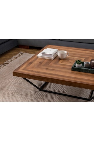 Table basse Cora - 100 x 32 x 100 cm