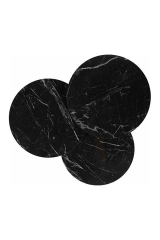 3 tables gigognes - 38 x 38 x 45 cm, 38 x 38 x 50 cm et 38 x 38 x 55 cm