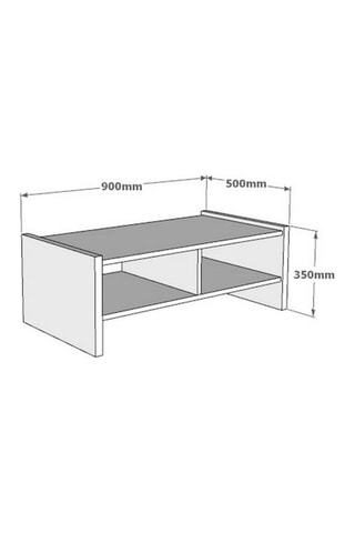 Table basse Pera - 90 x 35 x 50 cm