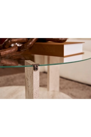 Table basse Clara - 75 x 75 x 40 cm