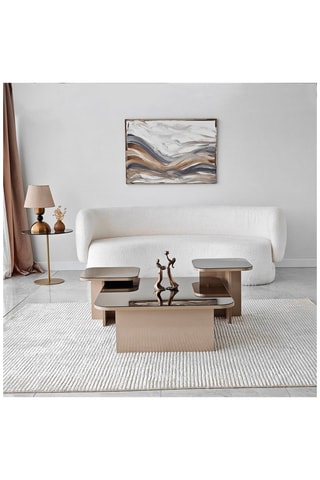 Table basse Jazz - 80 x 30 x 80 cm