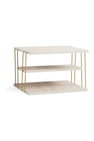 Table d'appoint Lifon - 50 x 33 x 40 cm