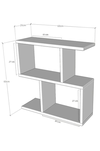 Table d'appoint Life - 60 x 60 x 20 cm