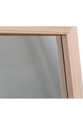 Miroir en bois Cheval - 45 x 145 cm - Naturel