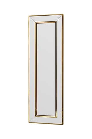 Miroir Carlos - 30 x 90 x 3,2 cm - Doré