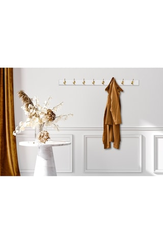 Patère en bois - 100 x 7 x 8 cm