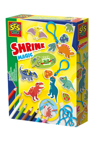 Estuche creativo llaveros dinosaurios Shrinx magic - Desde 5 años