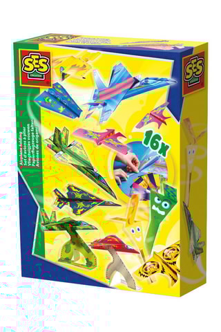 16 hojas de aviones para doblar - Desde 5 años