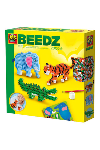 Cuentas para planchar Animales Safari - 2000 piezas - Desde 5 años