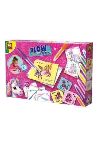 Rotuladores aerógrafos unicornio - 23 piezas - Desde 5 años