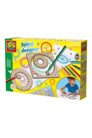Kit de dibujo de espirales de madera - Desde 5 años