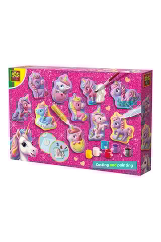 Modelado y pintura Bebés unicornios - 13 piezas - Desde 5 años