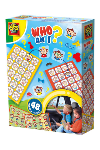 Juego de pegatinas ¿Quién es quién? - Desde 3 años