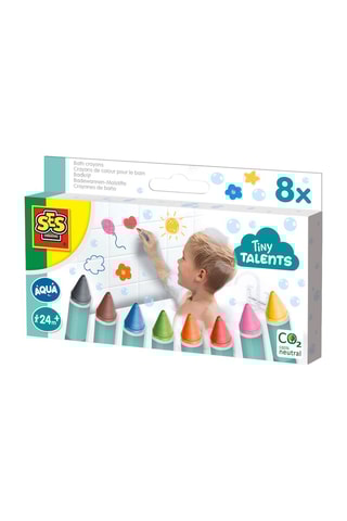 8 tizas de colores para el baño - A partir de 24 meses