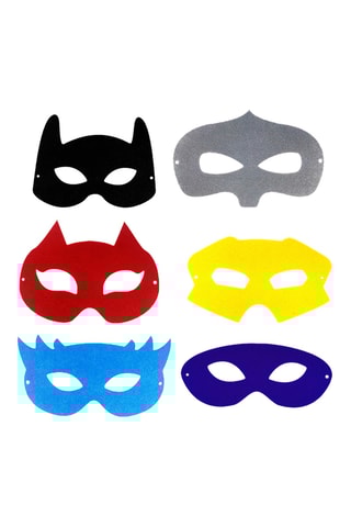 12 antifaces de disfraz - Desde 3 años