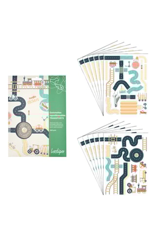 240 pegatinas - Color aleatorio - Desde 3 años