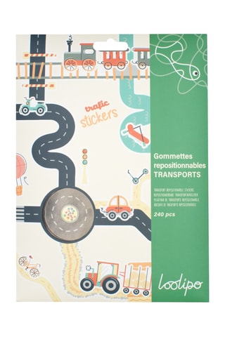 240 pegatinas - Color aleatorio - Desde 3 años