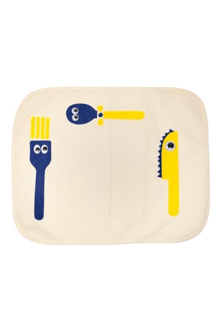 5 manteles individuales - Crudo