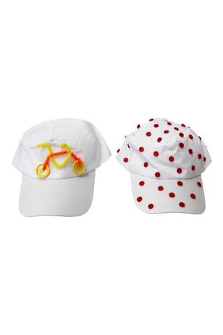 10 gorras - Blanco