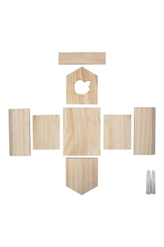 Nido de pájaros de madera para montar - Desde 5 años