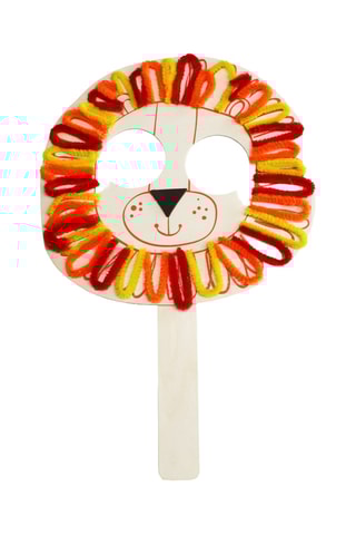 10 máscaras de disfraz de madera - Desde 3 años