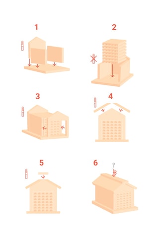 Casita para abejas solitarias de madera para montar - Desde 5 años
