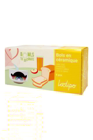 6 boles de cerámica